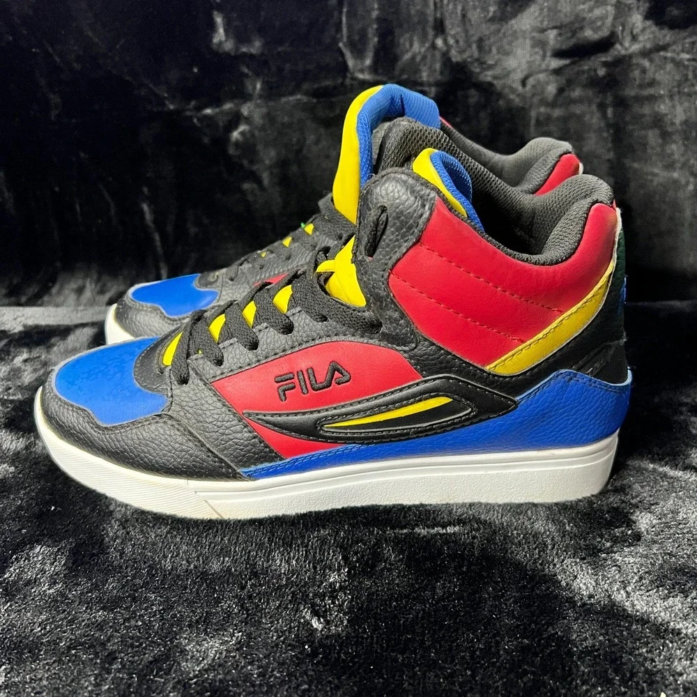 Fila Everge 1FM01226-027 Mens US 8 Shoes Multicolor High Top Basketball Sneakers